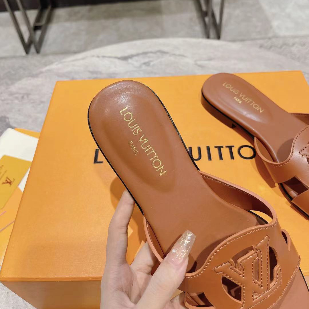 Louis Vuitton LV Isola Flaches Mule 1ABP22 - EUR FASHION