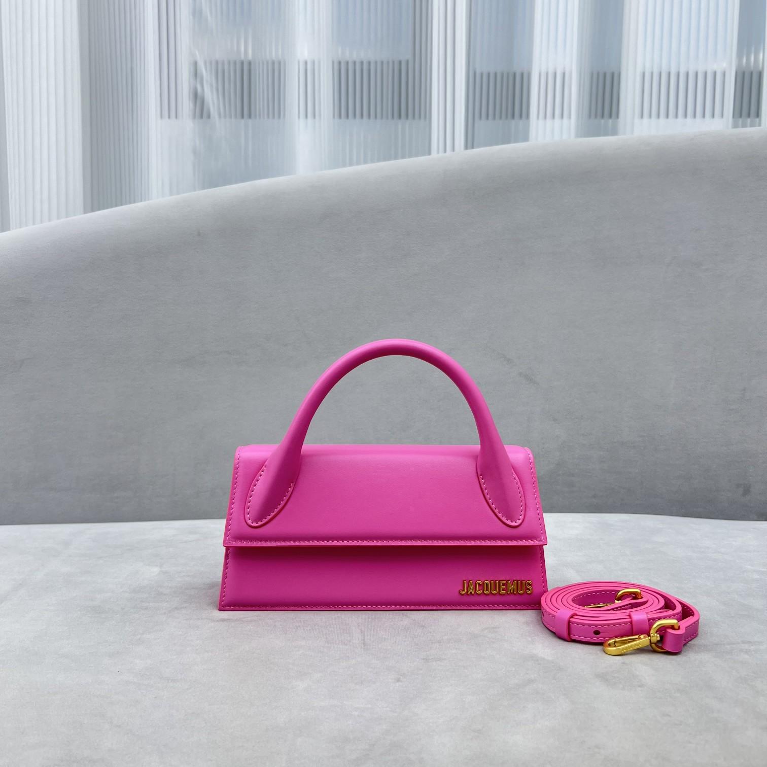 Jacquemus Le Chiquito Lange Lederhandtasche - EUR FASHION
