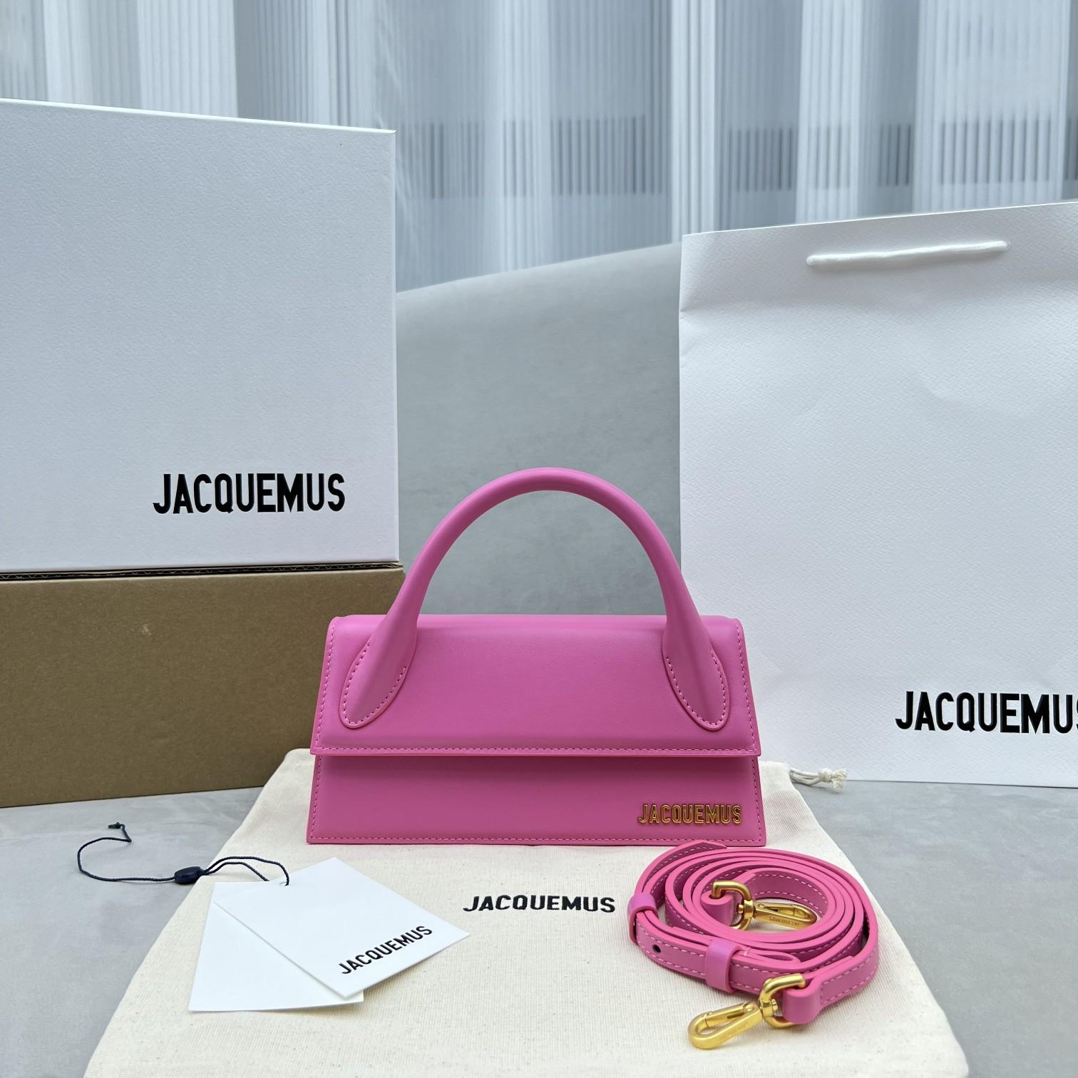 Jacquemus Le Chiquito Lange Lederhandtasche - EUR FASHION