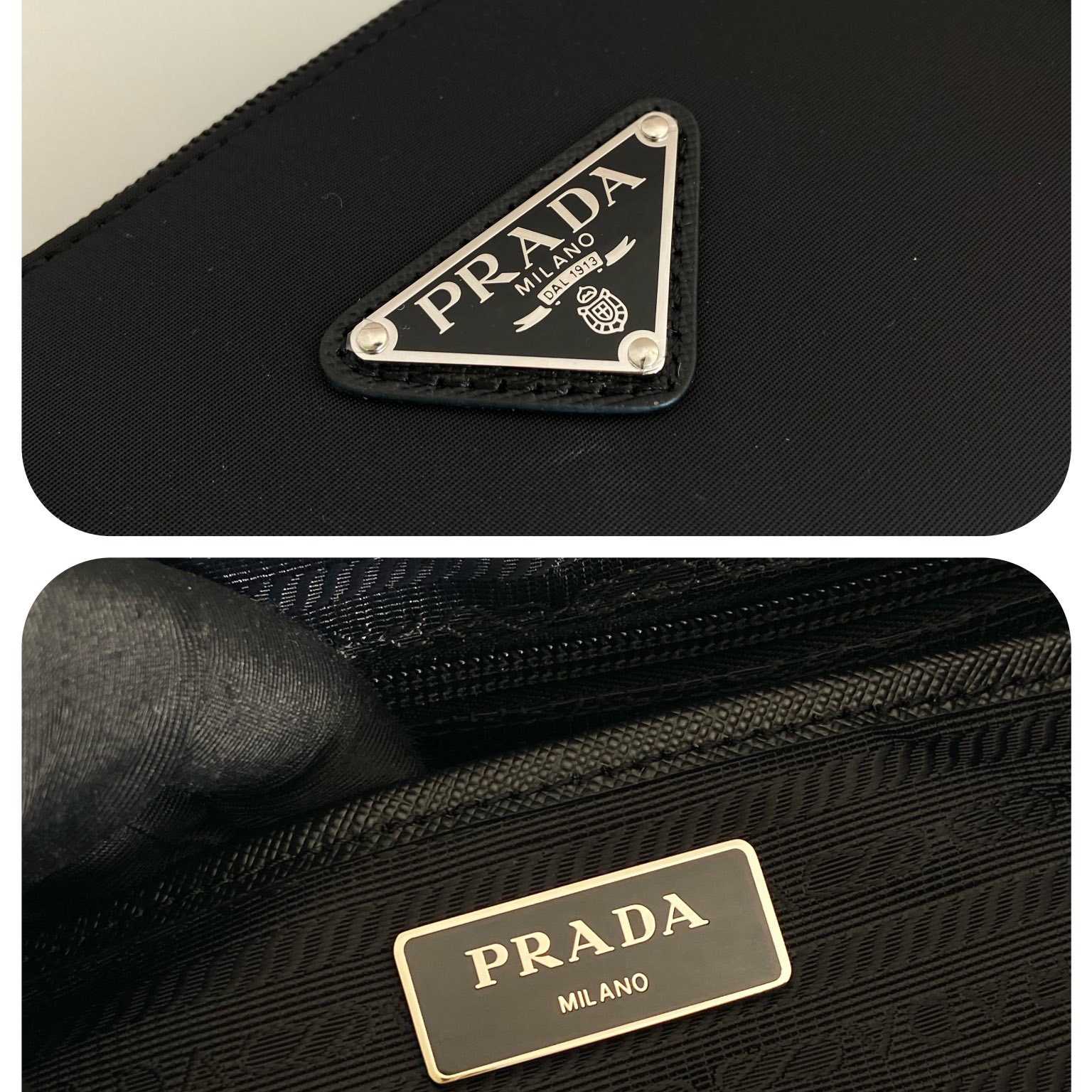 Prada Einkaufstasche aus Re-Nylon und Saffiano-Leder - EUR FASHION