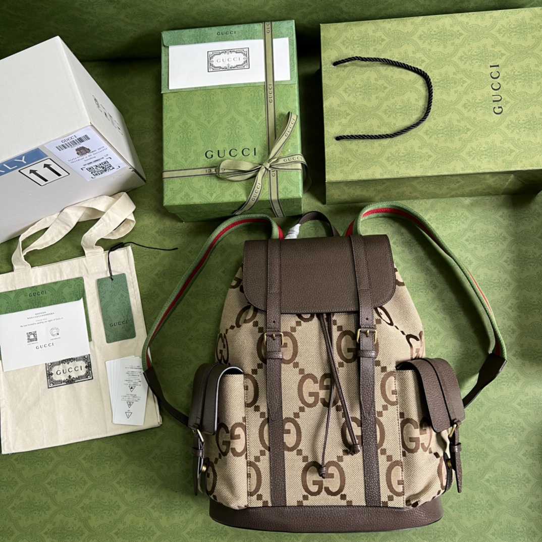 Gucci Jumbo GG Rucksack (34*42*16cm) - EUR FASHION