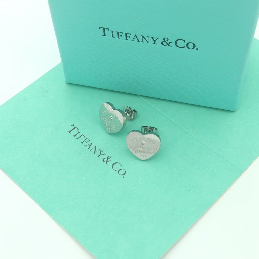 Tiffany&CO Herzanhänger-Ohrringe - EUR FASHION