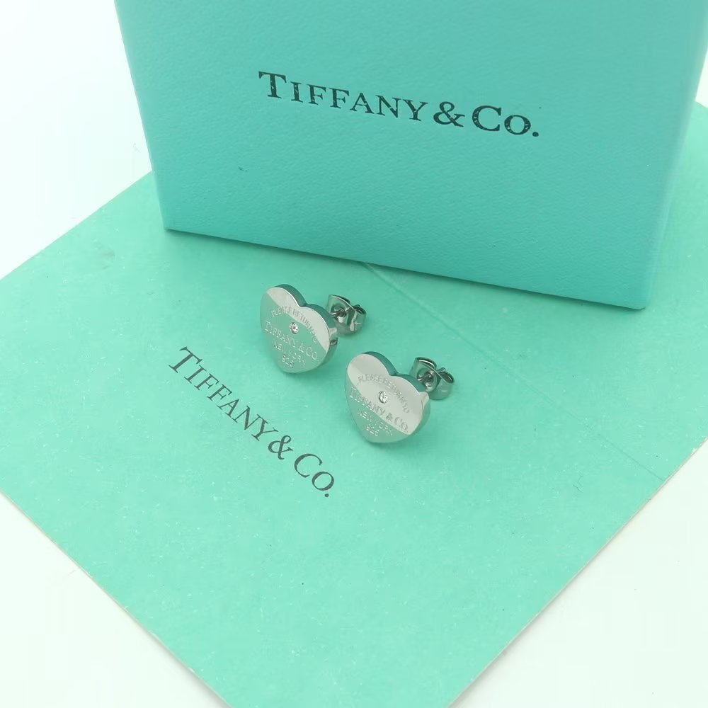 Tiffany&CO Herzanhänger-Ohrringe - EUR FASHION
