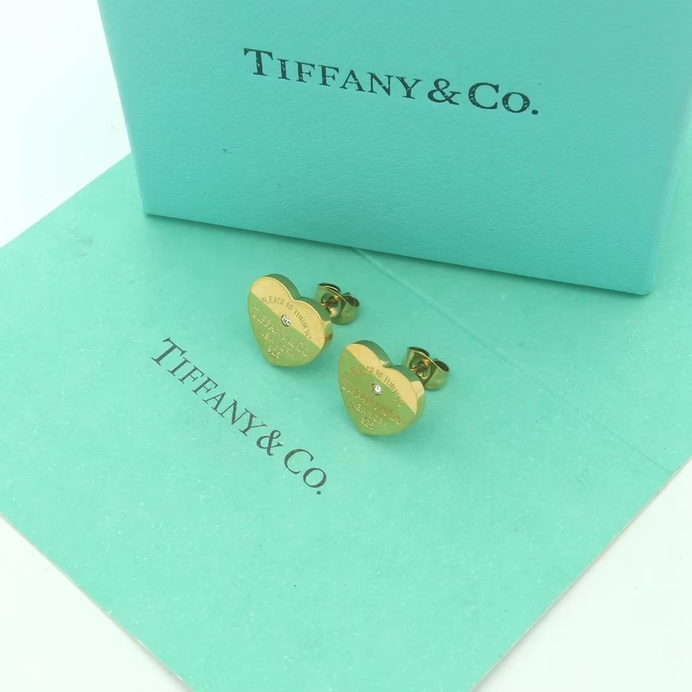 Tiffany&CO Herzanhänger-Ohrringe - EUR FASHION