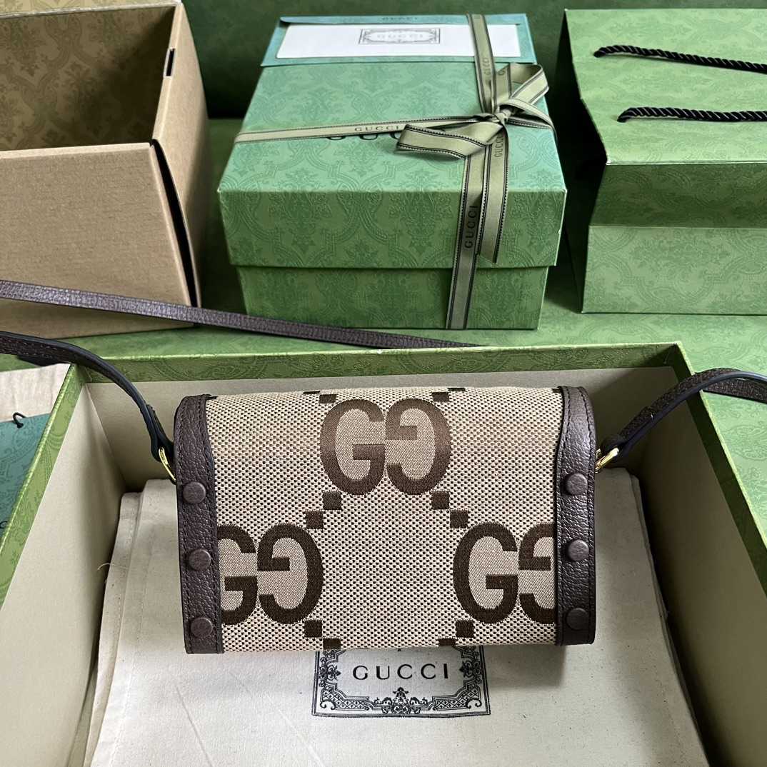 Gucci Horsebit 1955 Jumbo GG Minitasche (18-12-5 cm) - EUR FASHION