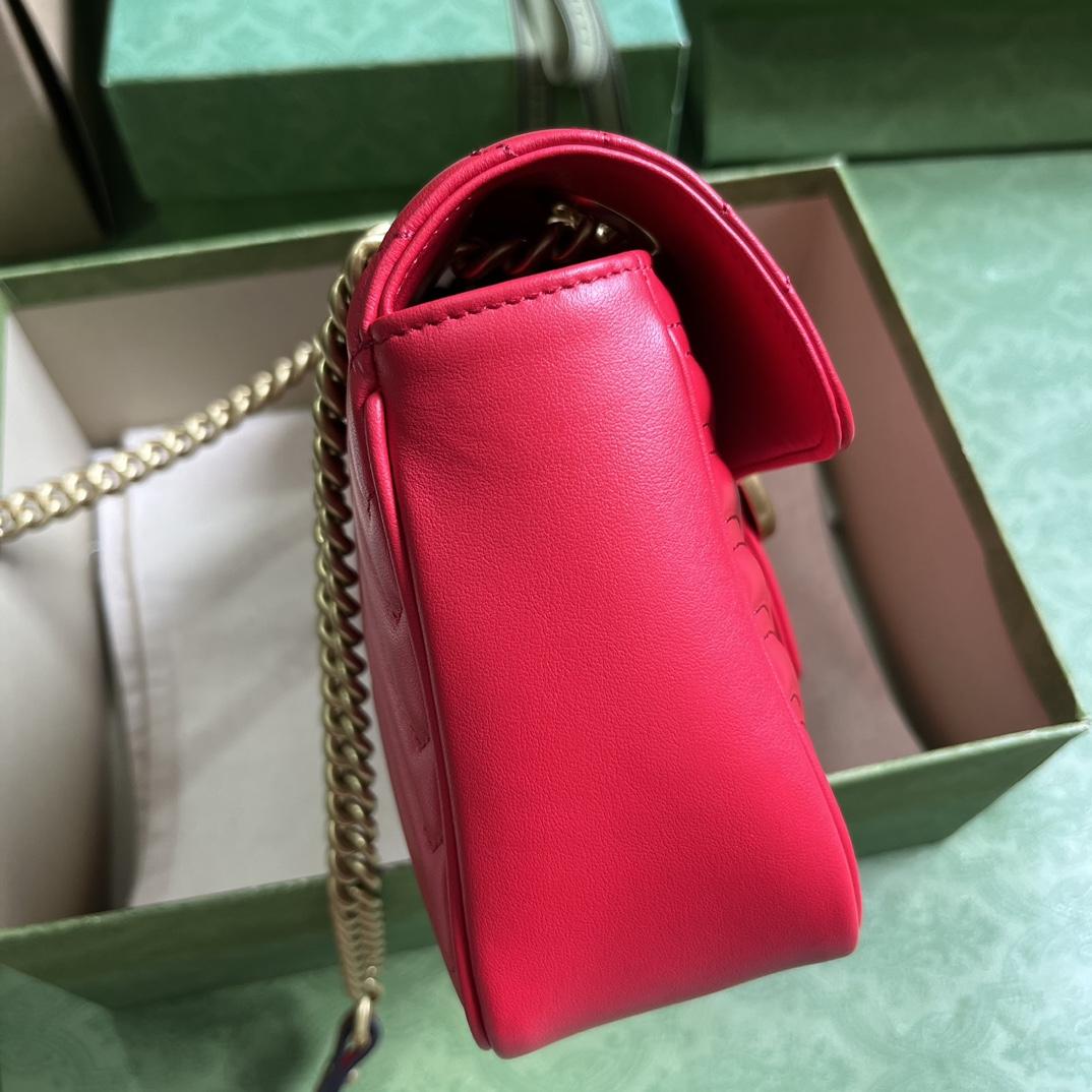 Gucci GG Marmont Kleine Umhängetasche (26*15*7cm) - EUR FASHION