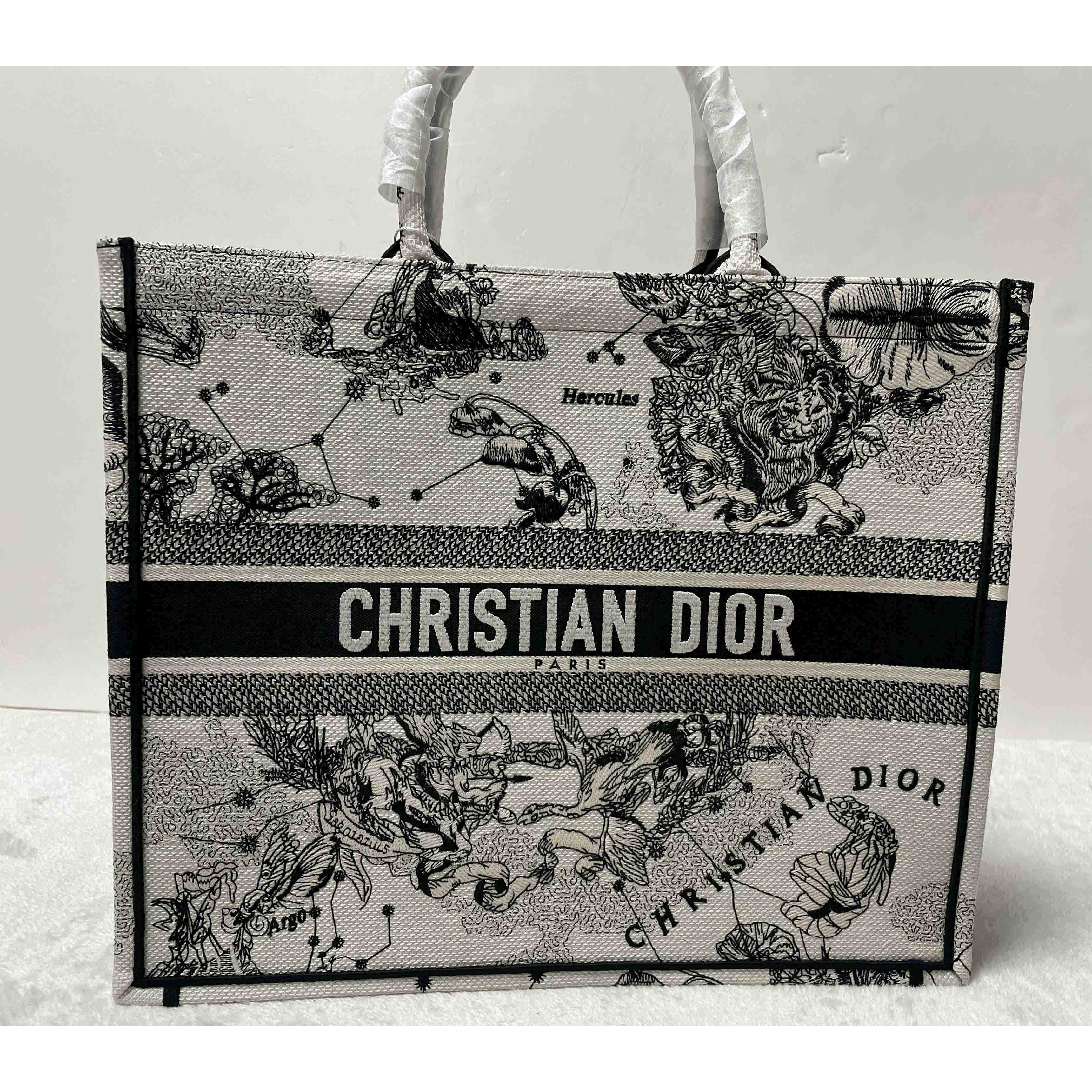 Dior Oblique bestickte Buchtasche (41,5–25–18 cm) (50 % Rabatt im Angebot) pb139 - EUR FASHION