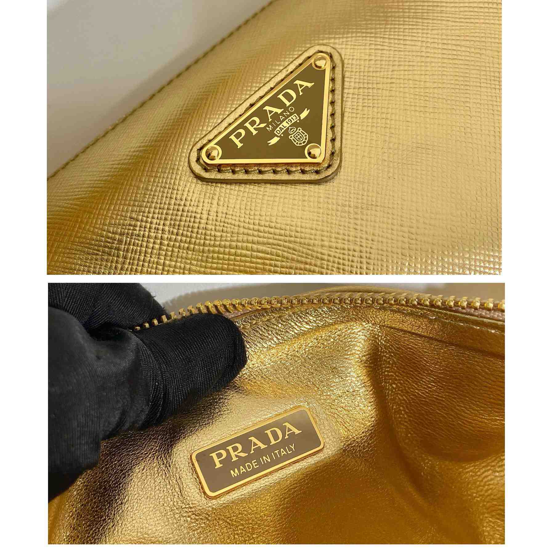 Prada Triangle Umhängetasche aus Saffiano-Leder - EUR FASHION