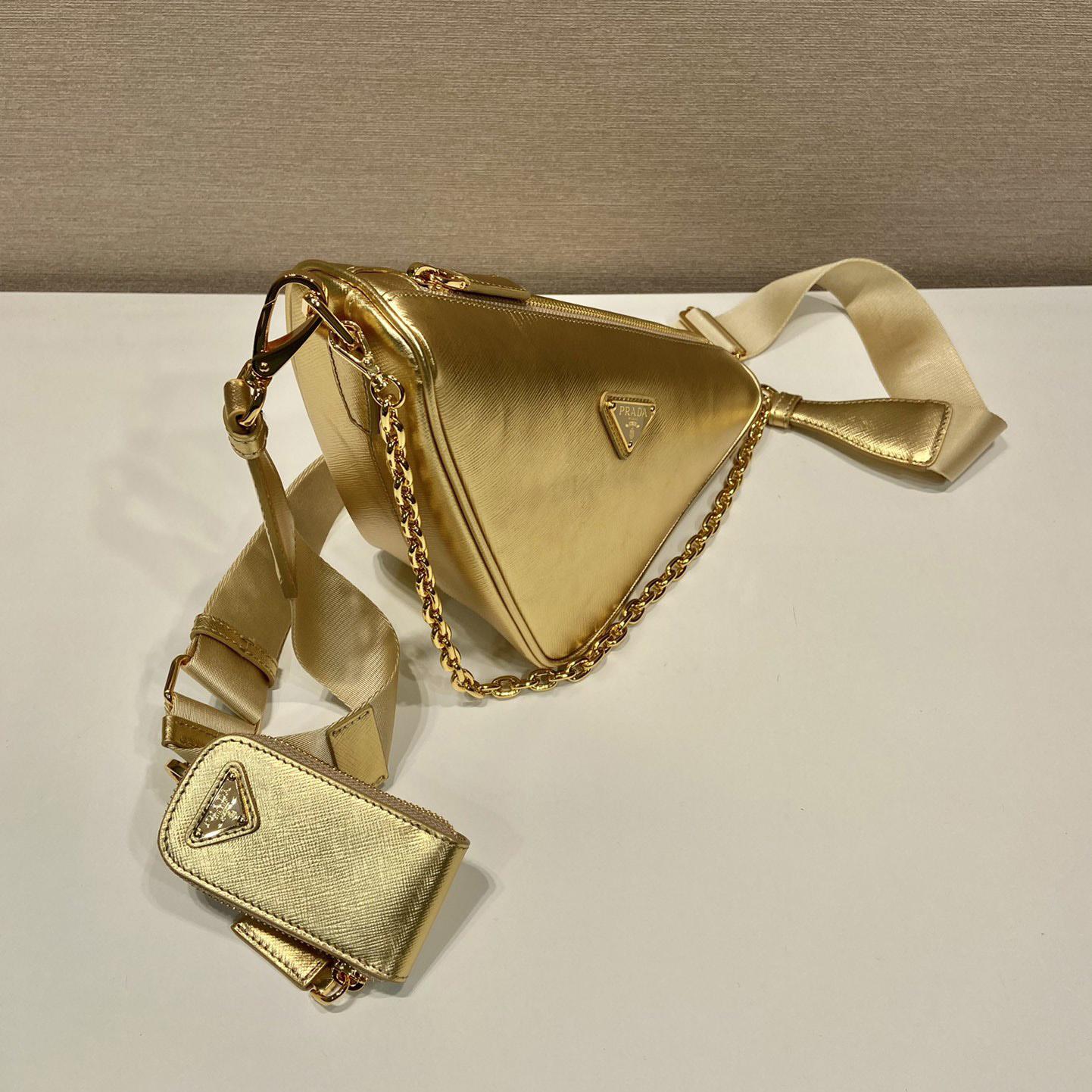 Prada Triangle Umhängetasche aus Saffiano-Leder - EUR FASHION