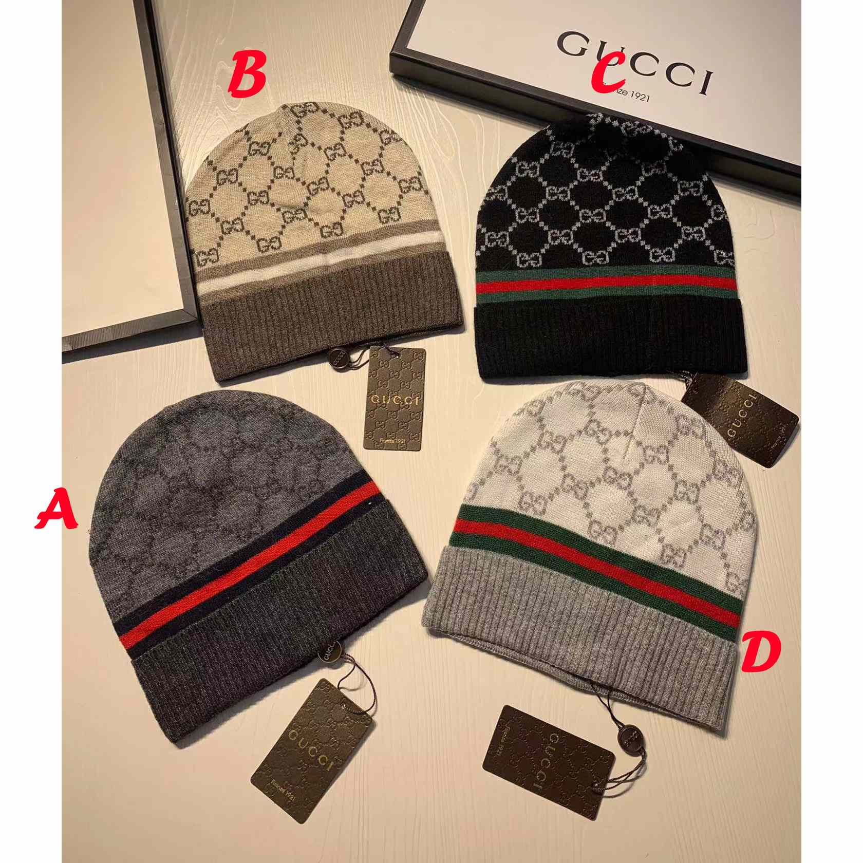 Gucci Beanie-Mützen - EUR FASHION