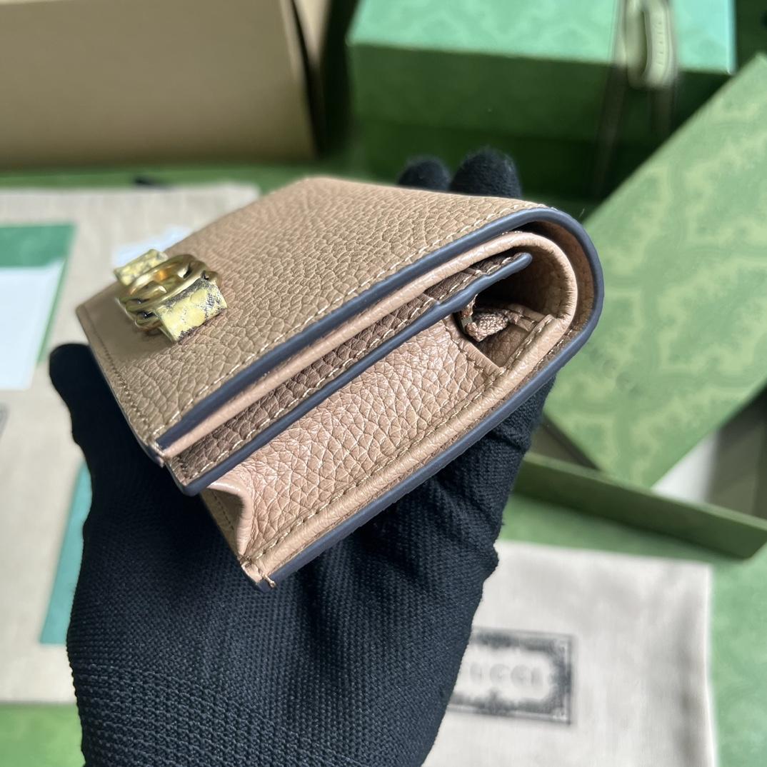Gucci-Geldbörse mit ineinandergreifender G-Python-Schleife - EUR FASHION