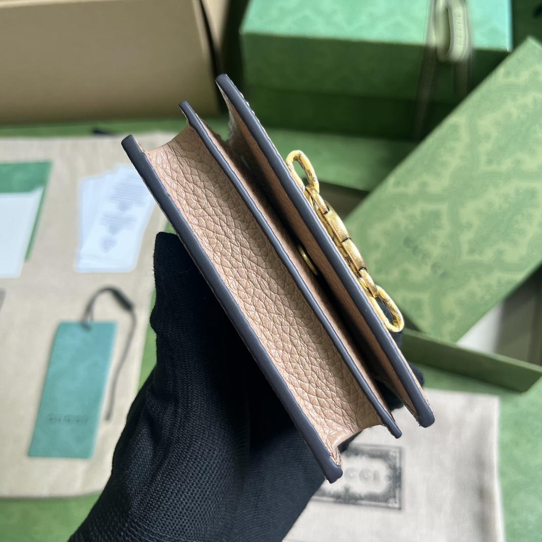 Gucci-Geldbörse mit ineinandergreifender G-Python-Schleife - EUR FASHION