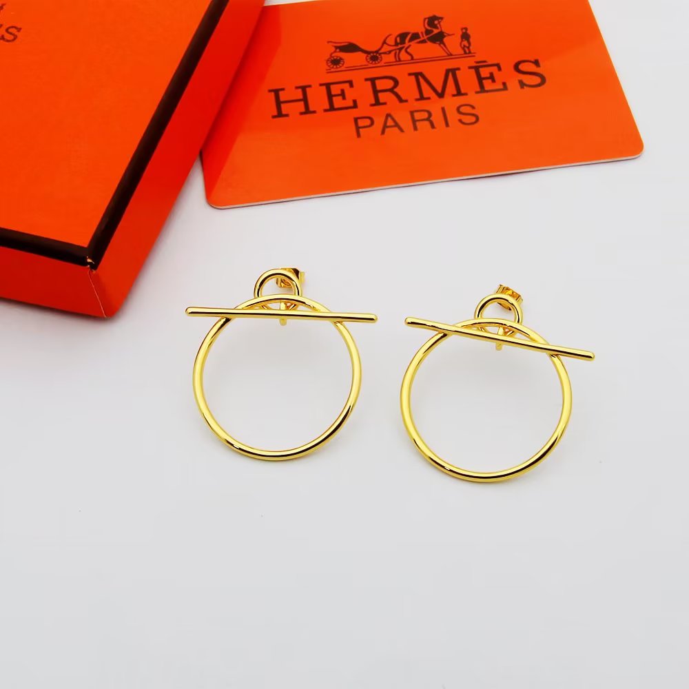 Hermès-Loop-Ohrringe, kleines Modell - EUR FASHION