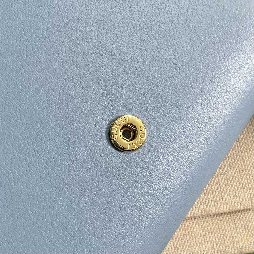 Gucci Blondie Mittelgroße Geldbörse mit Kette (12,5–11–2,5 cm) - EUR FASHION