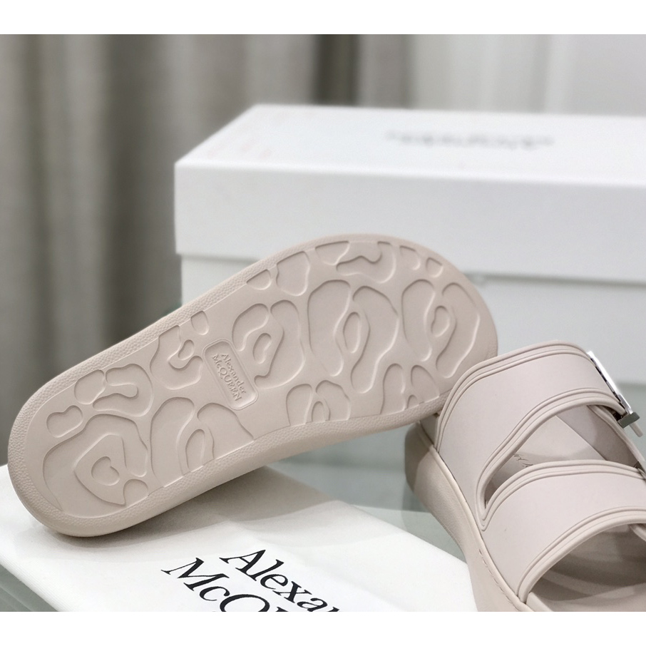 Alexander Mqueen Hybrid-Slipper für Damen in Teerose - EUR FASHION