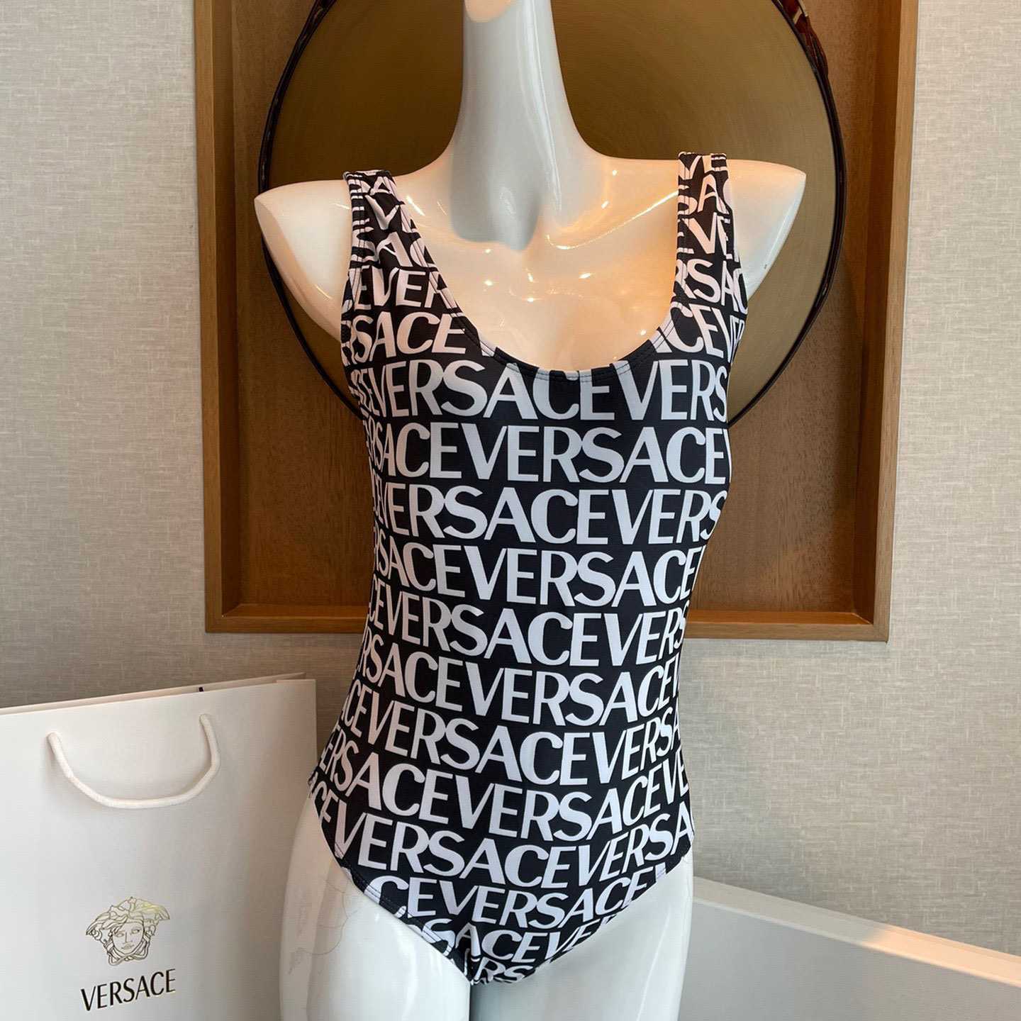 Versace Allover-Einteiler-Badeanzug - EUR FASHION
