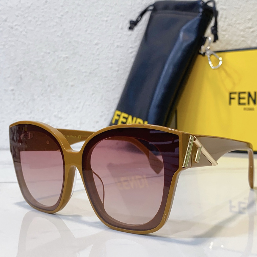 Fendi First Mint Karamell Acetat Sonnenbrille FOL053V1 - EUR FASHION