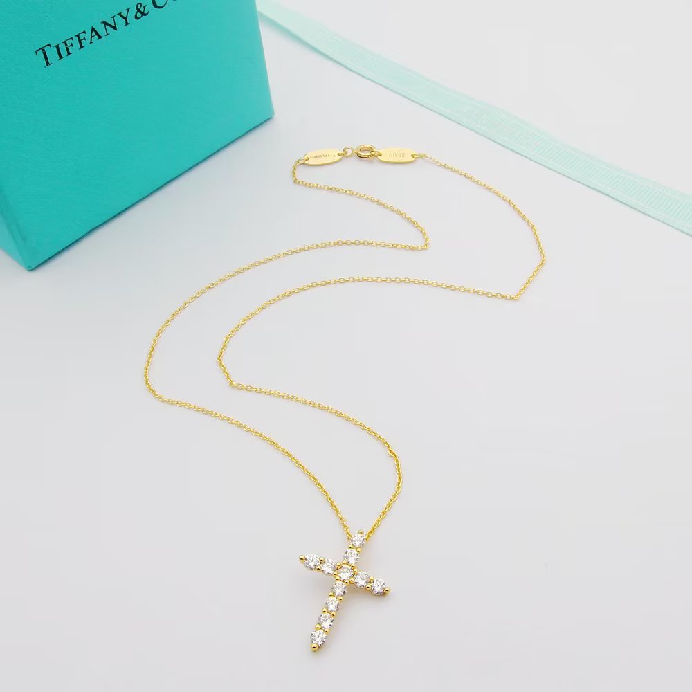 Tiffany&CO Kreuzanhänger - EUR FASHION