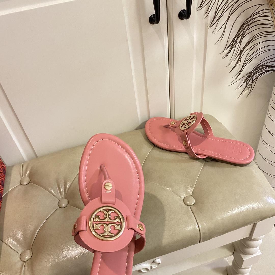 Tory Burch Leder-Zapfensandalen - EUR FASHION