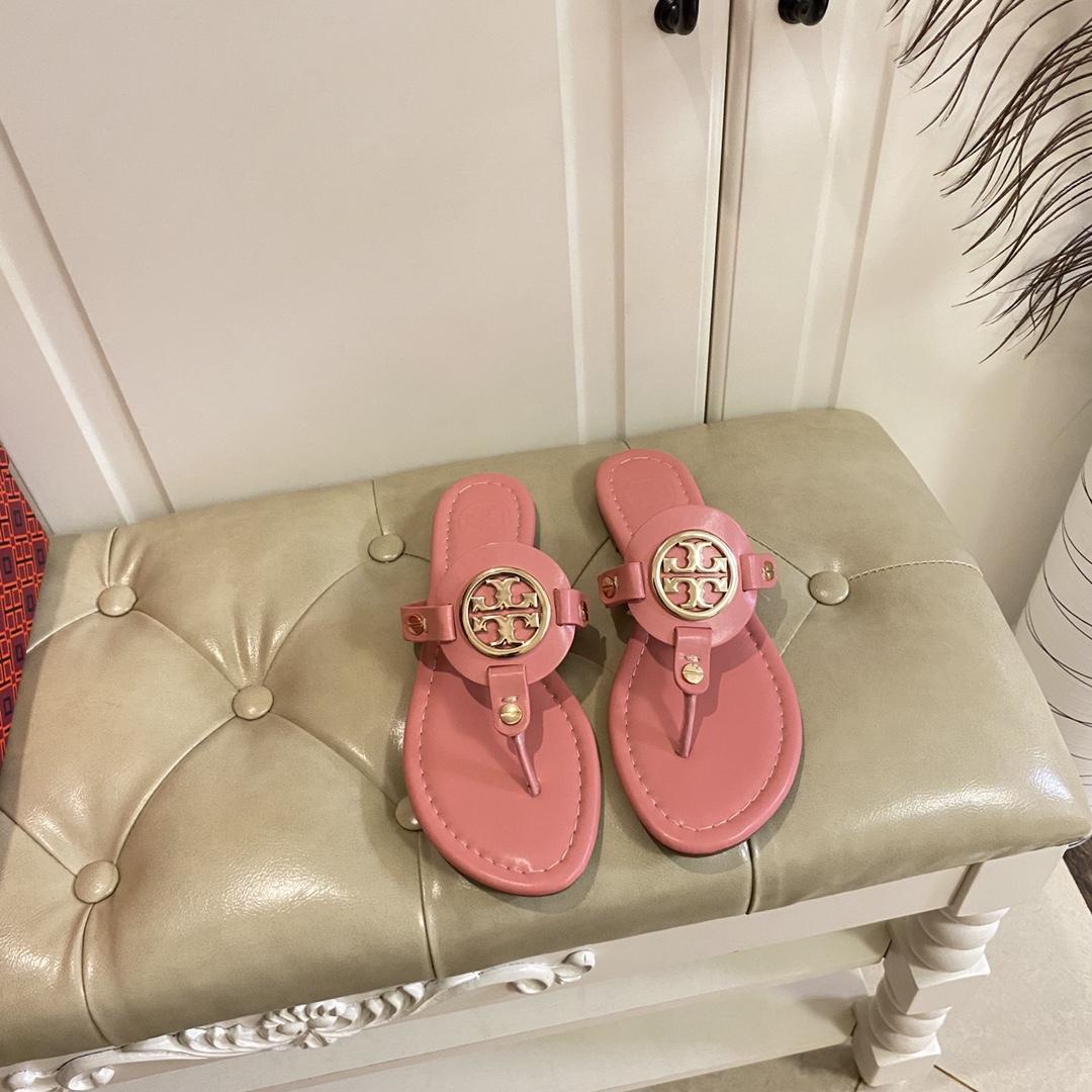 Tory Burch Leder-Zapfensandalen - EUR FASHION