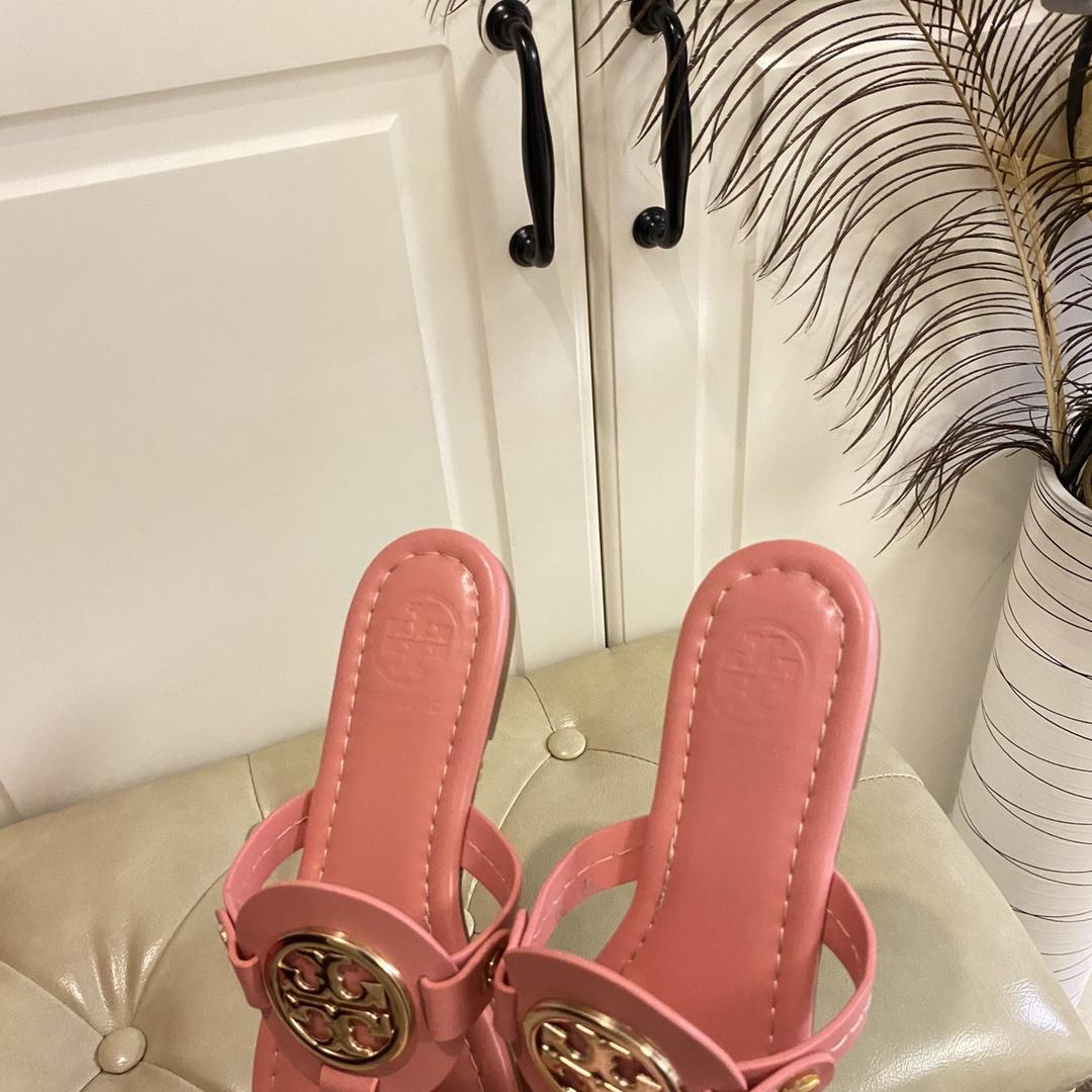 Tory Burch Leder-Zapfensandalen - EUR FASHION