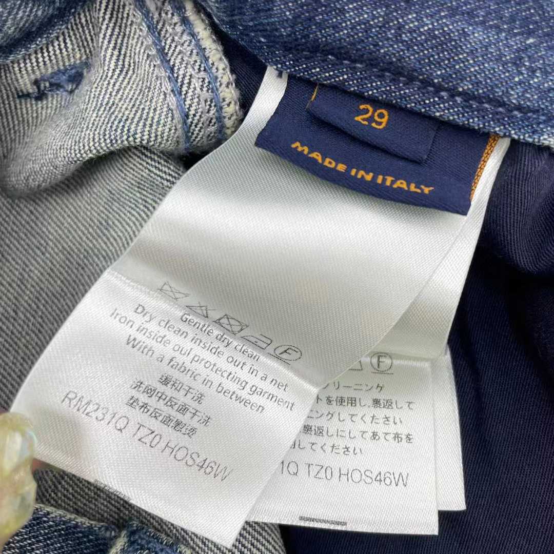 Louis Vuitton Denim Carpenter Shorts 1ABJ7D - EUR FASHION