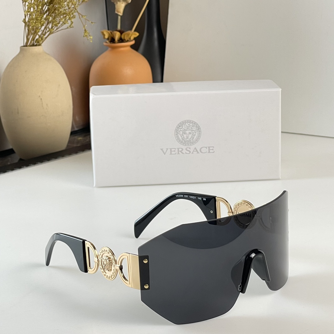 Versace Medusa Biggie Mask Sonnenbrille VE2258 - EUR FASHION