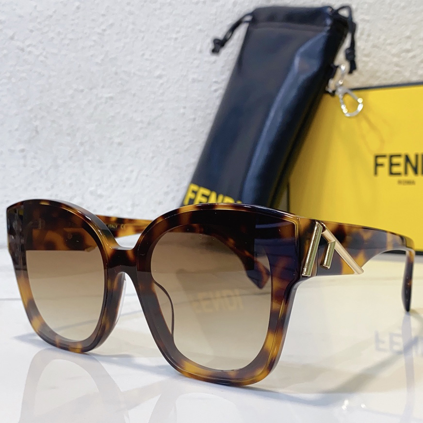 Fendi First Mint Havana Acetat Sonnenbrille FOL053V1 - EUR FASHION