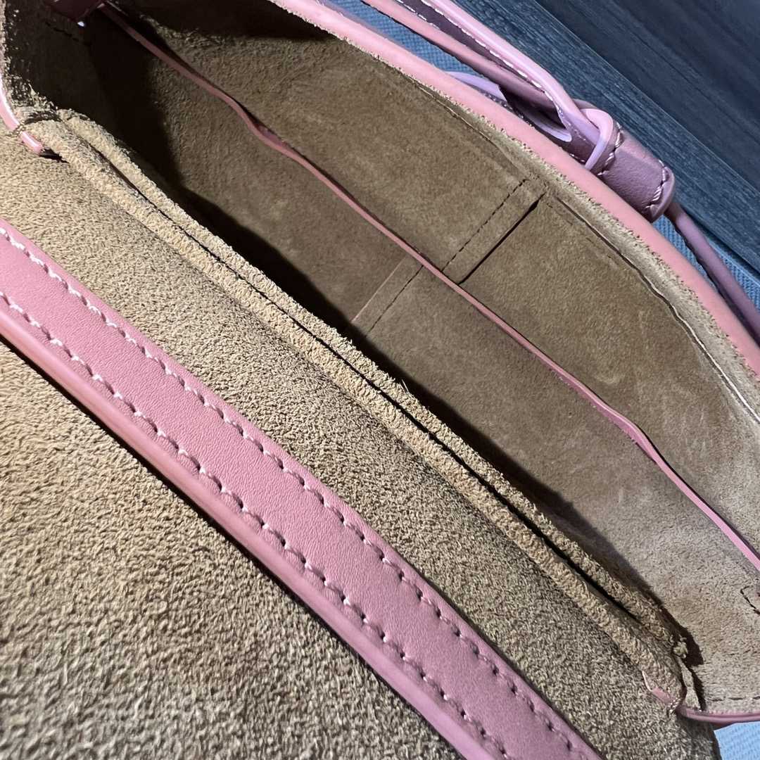 Loewe Mini Gate Dual Bag aus weichem Kalbsleder und Jacquard - EUR FASHION
