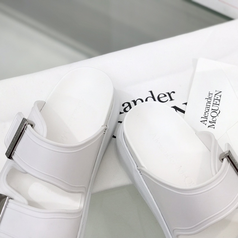 Alexander Mqueen Hybrid-Slide für Damen in Flieder - EUR FASHION