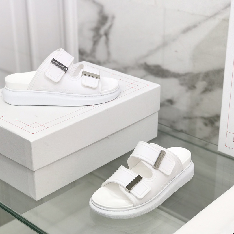 Alexander Mqueen Hybrid-Slide für Damen in Flieder - EUR FASHION