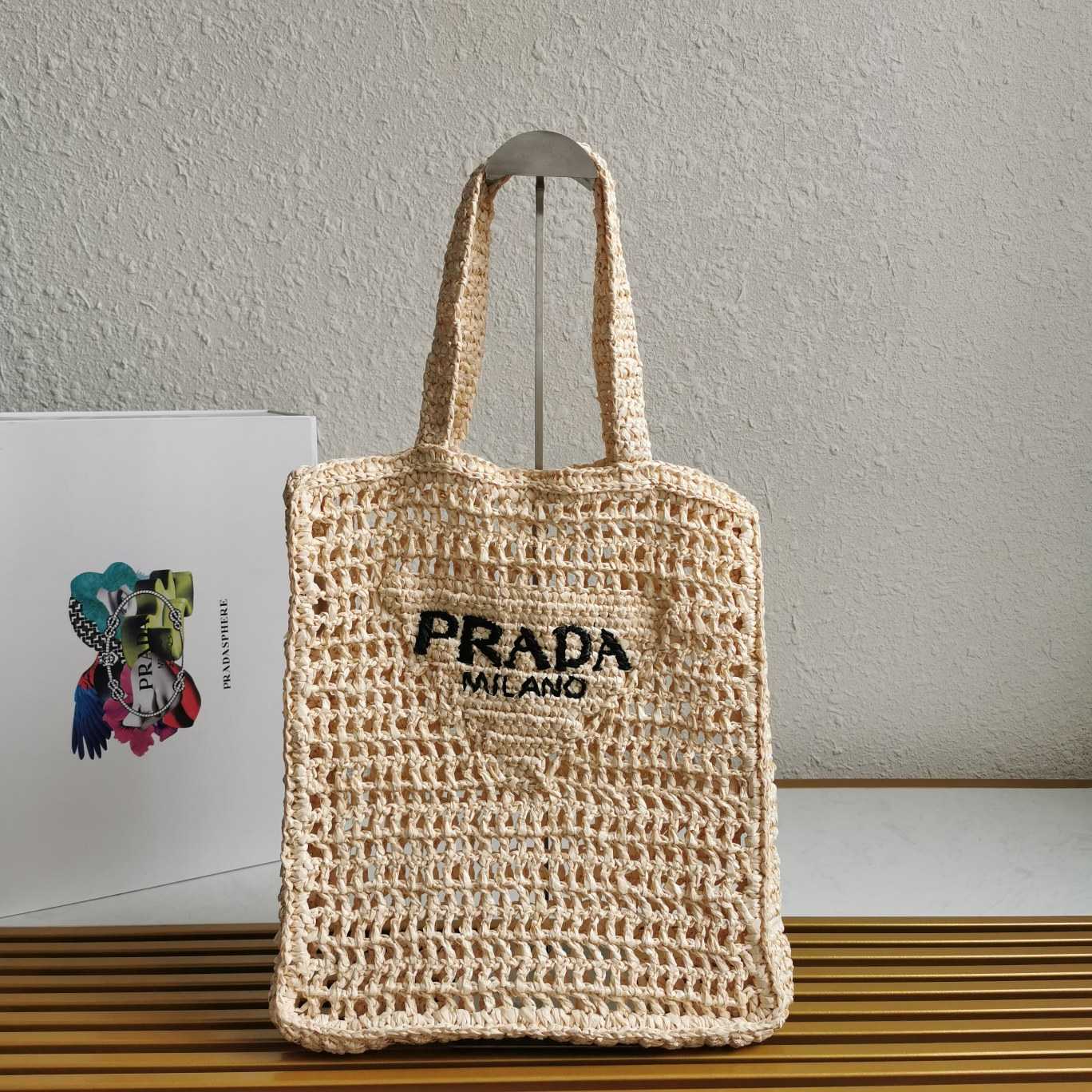 Prada Häkel-Einkaufstasche - EUR FASHION