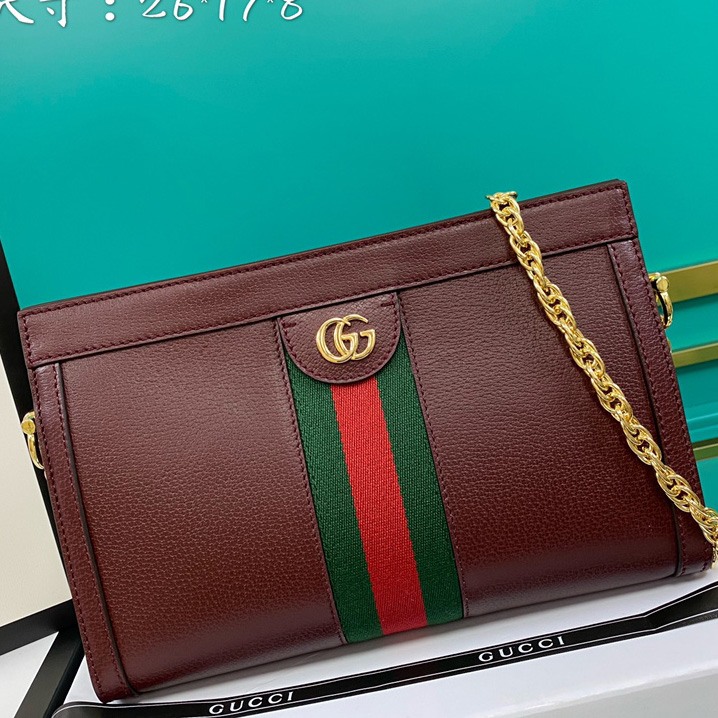 Gucci Ophidia GG Kleine Umhängetasche (26-17-8cm) - EUR FASHION