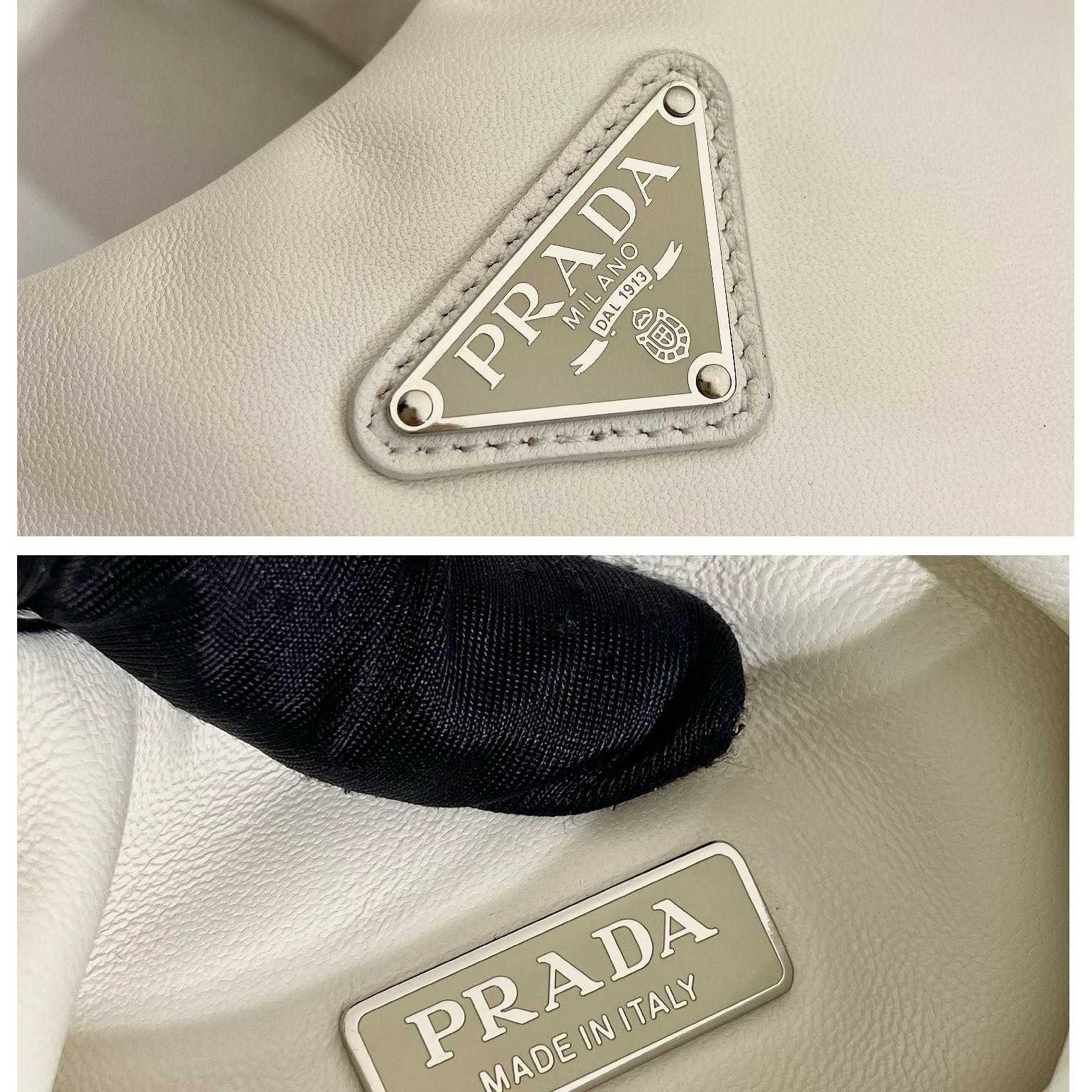 Prada Kleine gepolsterte Prada-Tasche aus weichem Nappaleder - EUR FASHION
