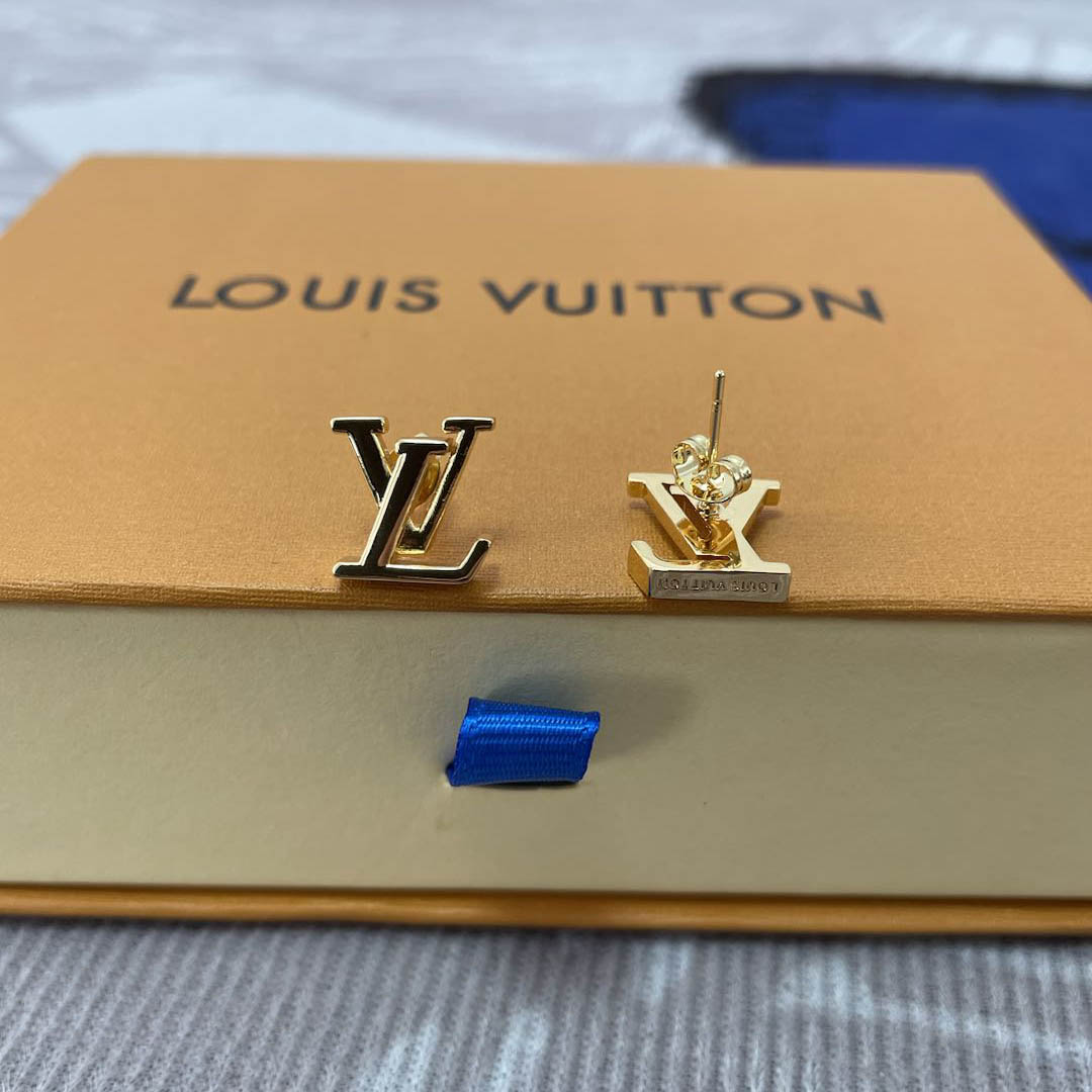 Ikonische Emaille-Ohrringe von Louis Vuitton LV - EUR FASHION