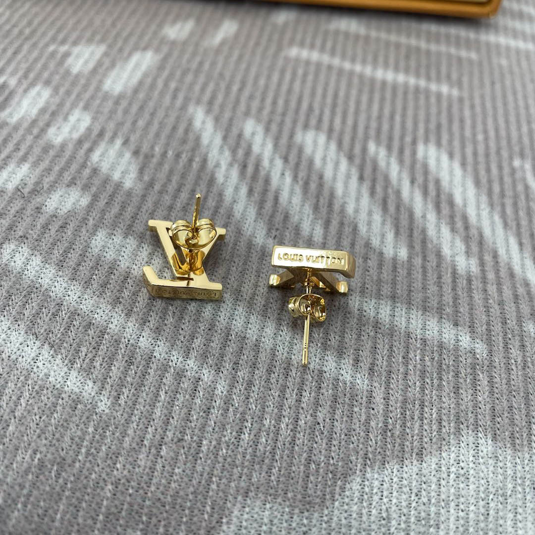 Ikonische Emaille-Ohrringe von Louis Vuitton LV - EUR FASHION