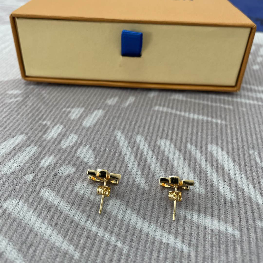 Ikonische Emaille-Ohrringe von Louis Vuitton LV - EUR FASHION