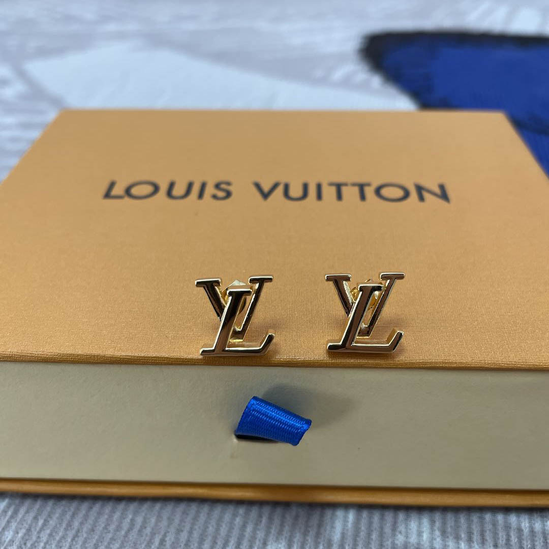 Ikonische Emaille-Ohrringe von Louis Vuitton LV - EUR FASHION