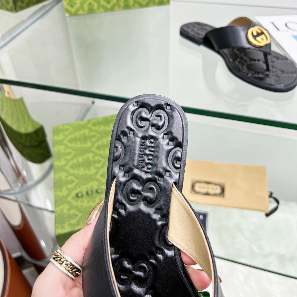 Ineinandergreifende G-Tanga-Sandale von Gucci für Damen - EUR FASHION