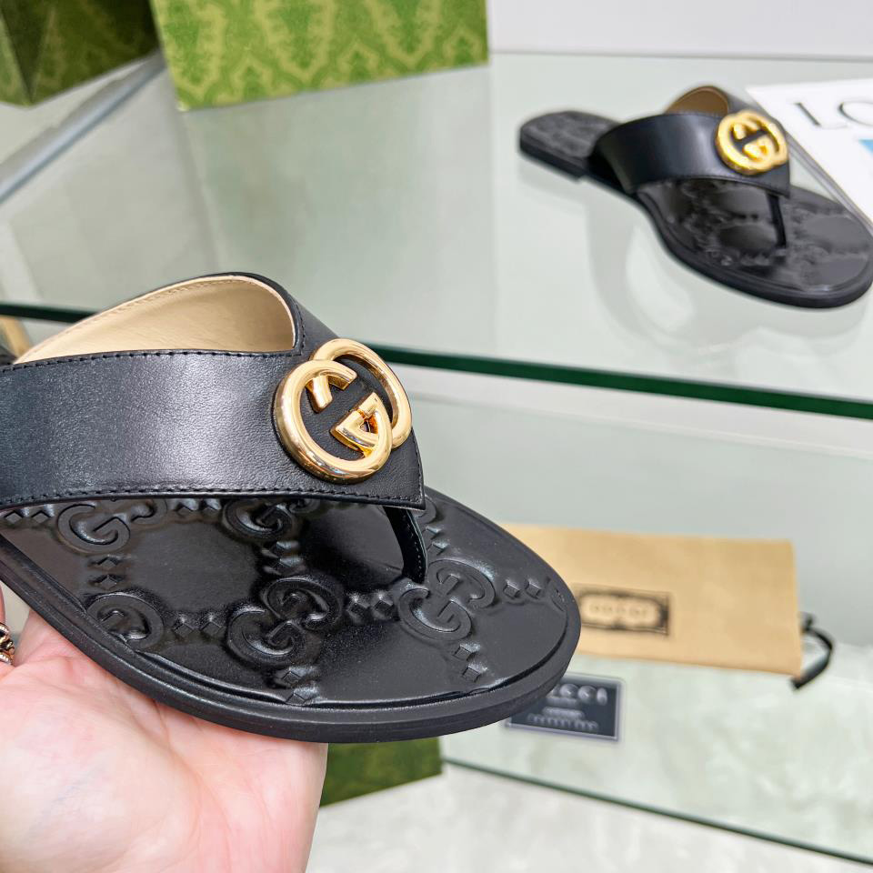 Ineinandergreifende G-Tanga-Sandale von Gucci für Damen - EUR FASHION