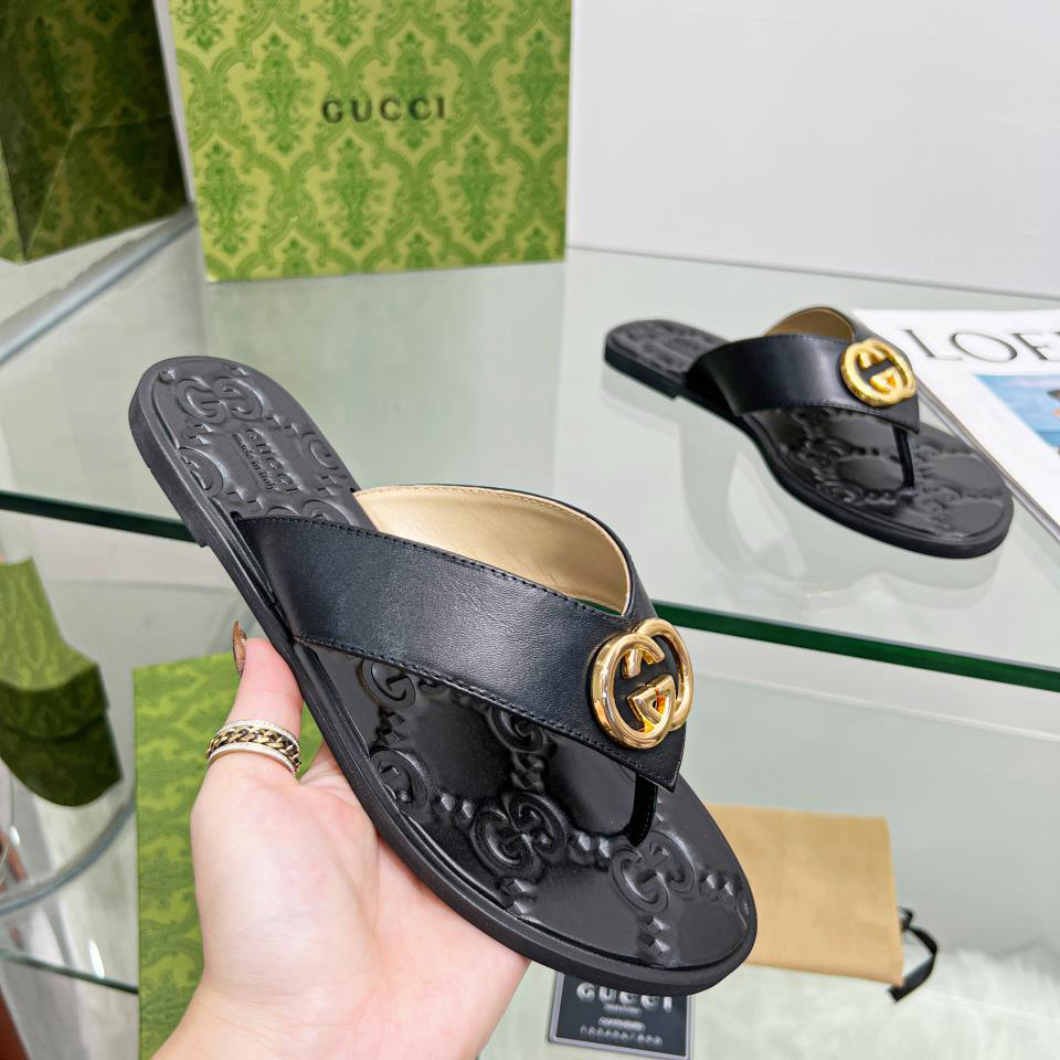 Ineinandergreifende G-Tanga-Sandale von Gucci für Damen - EUR FASHION