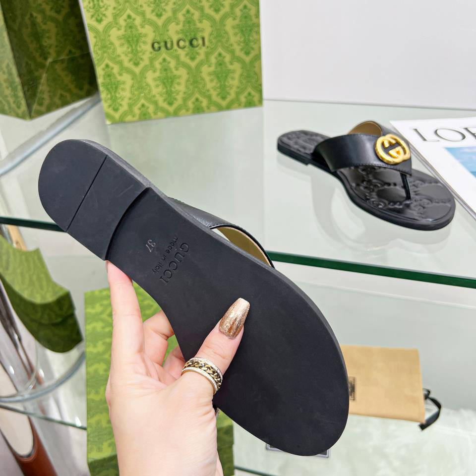 Ineinandergreifende G-Tanga-Sandale von Gucci für Damen - EUR FASHION