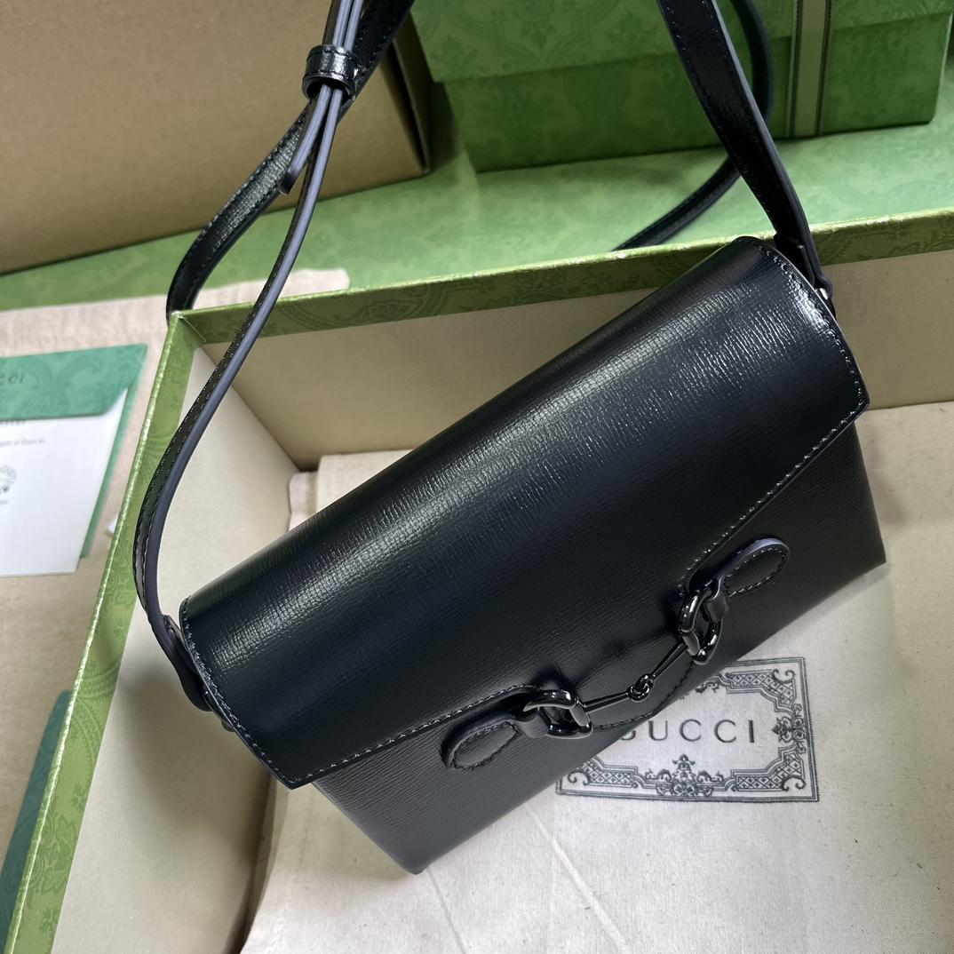 Gucci Horsebit 1955 Mini-Tasche (18-12-5 cm) - EUR FASHION