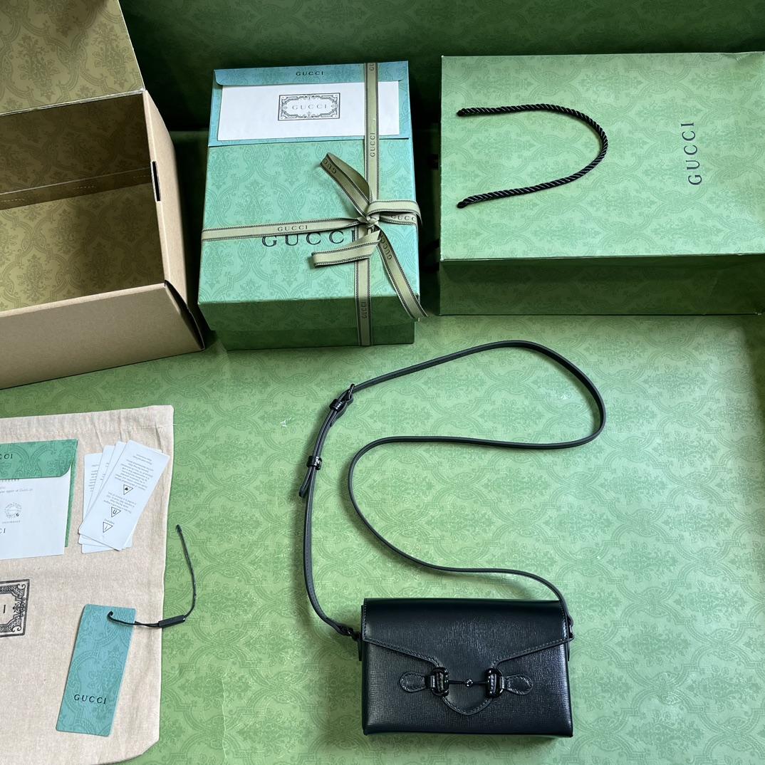 Gucci Horsebit 1955 Mini-Tasche (18-12-5 cm) - EUR FASHION
