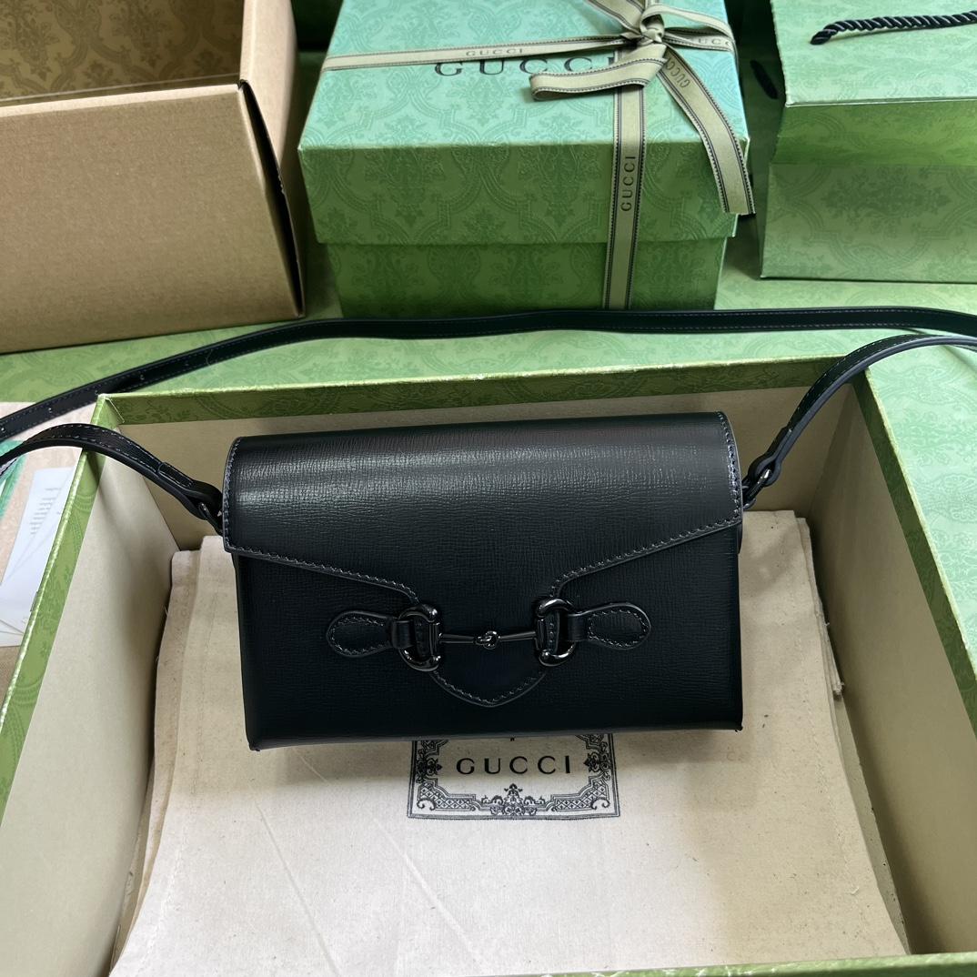 Gucci Horsebit 1955 Mini-Tasche (18-12-5 cm) - EUR FASHION