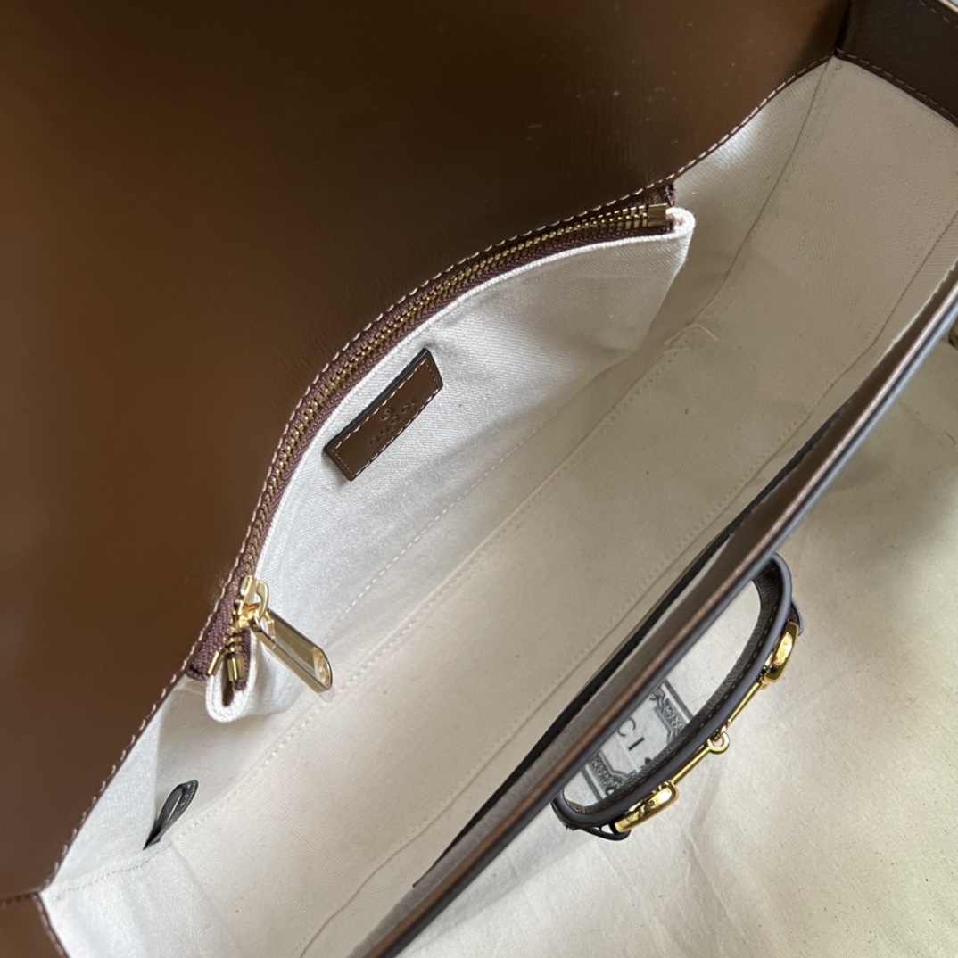 Gucci Horsebit 1955 Mini-Tasche (30 x 21 x 7,5 cm) - EUR FASHION
