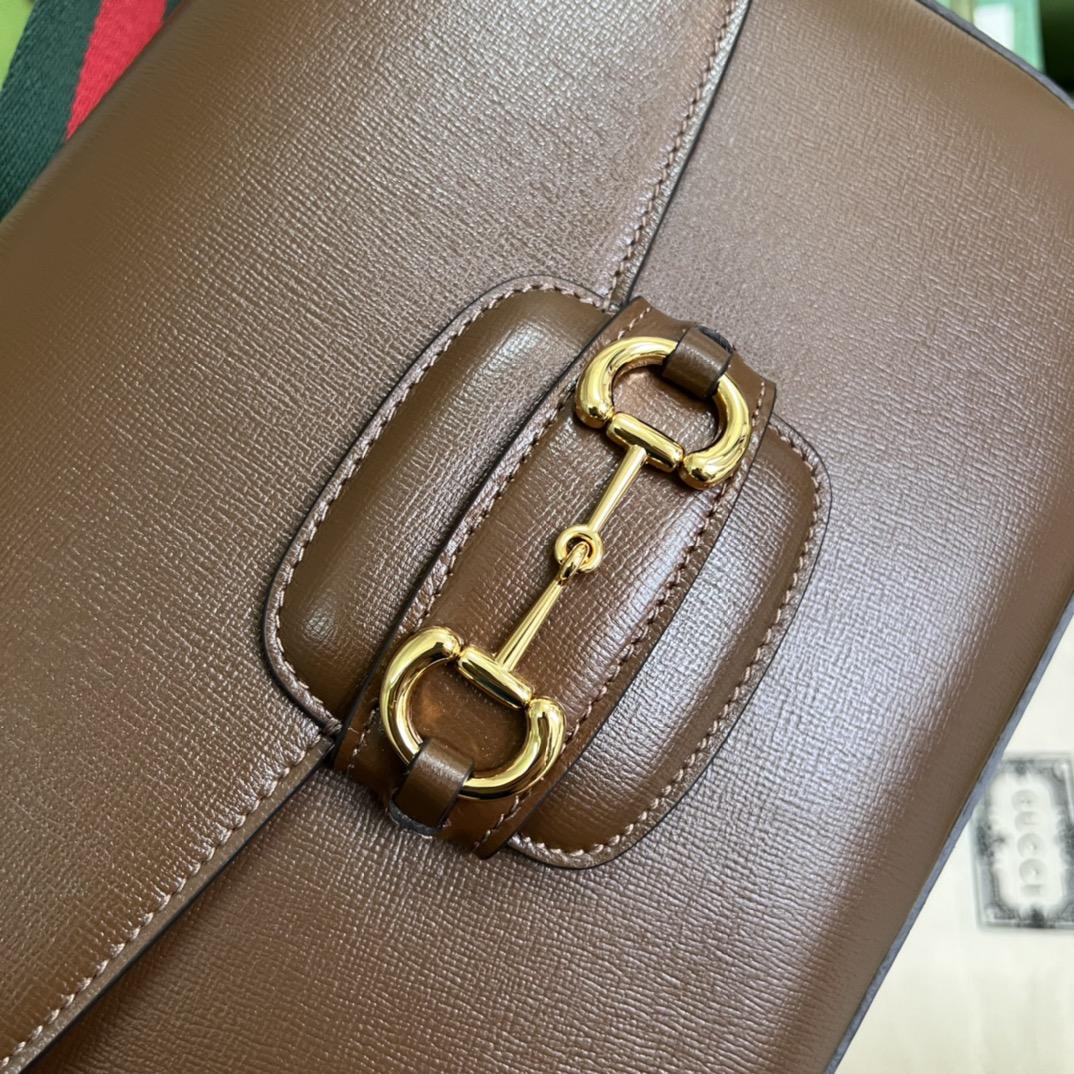Gucci Horsebit 1955 Mini-Tasche (30 x 21 x 7,5 cm) - EUR FASHION