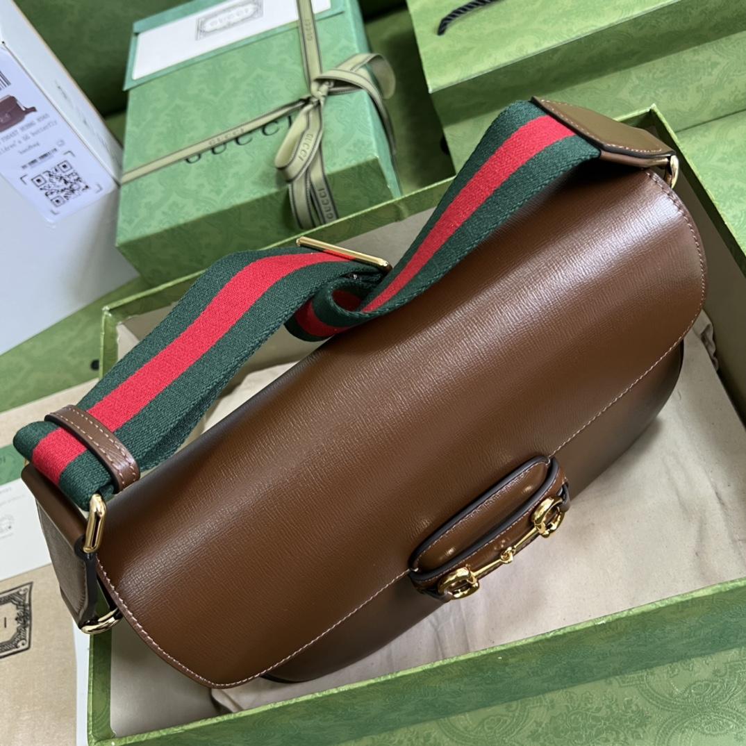 Gucci Horsebit 1955 Mini-Tasche (30 x 21 x 7,5 cm) - EUR FASHION