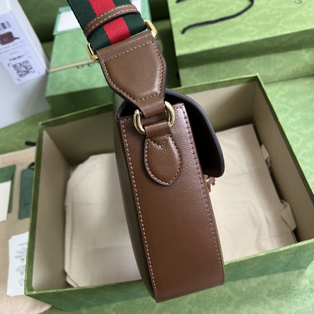Gucci Horsebit 1955 Mini-Tasche (30 x 21 x 7,5 cm) - EUR FASHION
