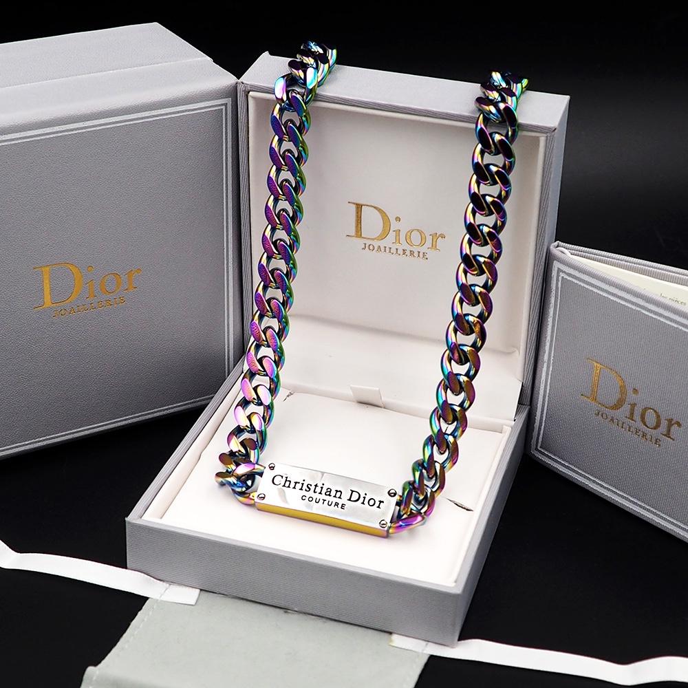 Dior Couture-Kettengliederhalskette - EUR FASHION